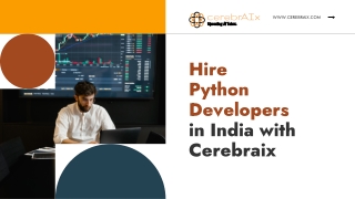 Hire Python Developers in India with Cerebraix