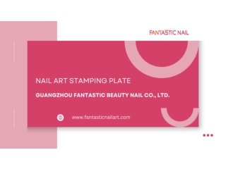 Nail Art Stamping Plate - Fantasticnailart.com