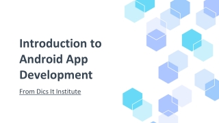 Android App Development: A Gateway to Innovation