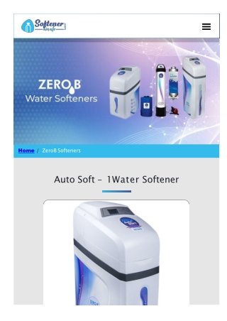 Zerob Water Softener