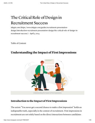 The Critical Role of Design in Recruitment Success