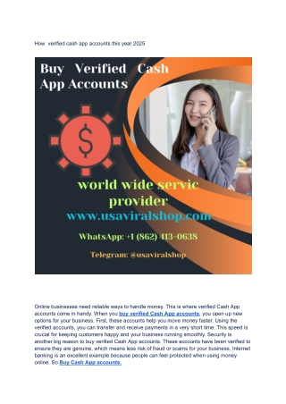 How  verified cash app accounts this year 2025