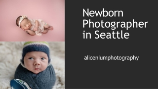 Newborn Photographer in Seattle
