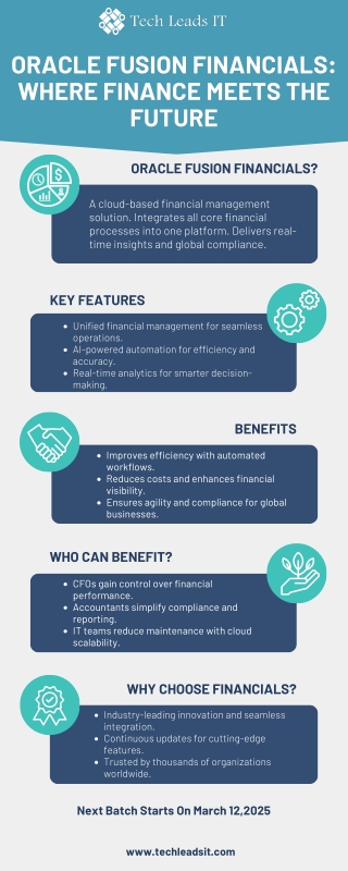 Oracle Fusion Financials Where Finance Meets the Future