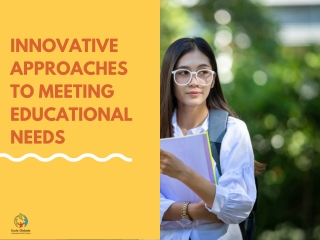 Innovative Approaches to Meeting Educational Needs