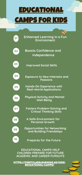 Educational camps for kids