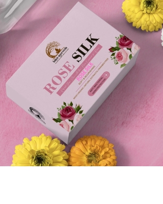 ROSE SILK SOAP