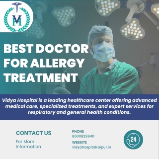 Best Doctor for Allergy treatment