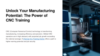 How Mastercam Training Can Improve Your CNC Programming Skills