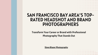 Top-Rated Headshot and Brand Photographers