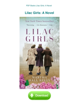 PDF Books Lilac Girls A Novel