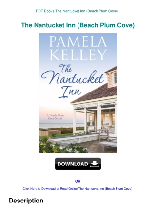 PDF Books The Nantucket Inn (Beach Plum Cove)