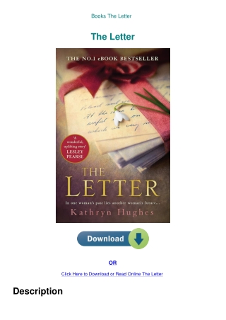 Books The Letter