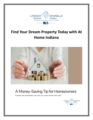 Find Your Dream Property Today with At Home Indiana