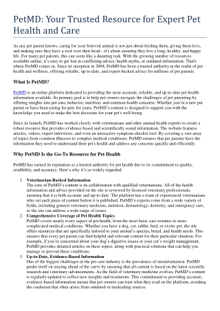PetMD 1