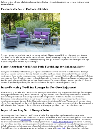 Stylish Atlantico Chaise for Modern Aesthetics