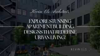 Modern Designs for Apartment Buildings Innovative Architectural Solutions