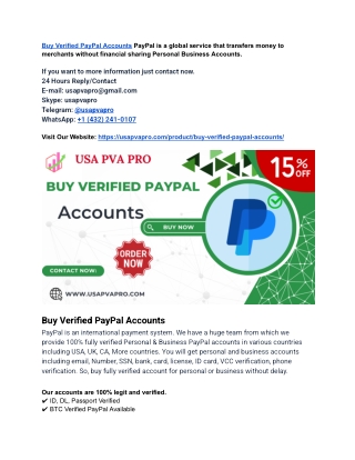 3 Best Trustable Sites to Buy Verified PayPal Accounts