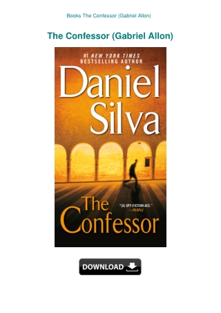 Books The Confessor (Gabriel Allon)