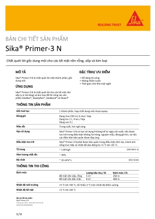 Sika Primer-3 N - Primer for joint sealant