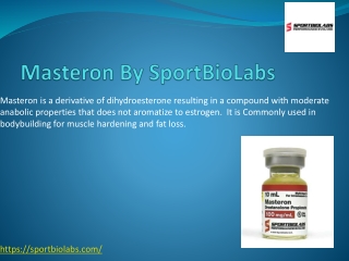 Masteron By SportBioLabs
