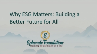 ESG_ Importance and Implement___
