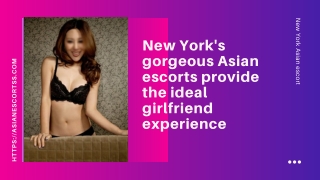 New Yorks gorgeous Asian models provide the ideal girlfriend experience