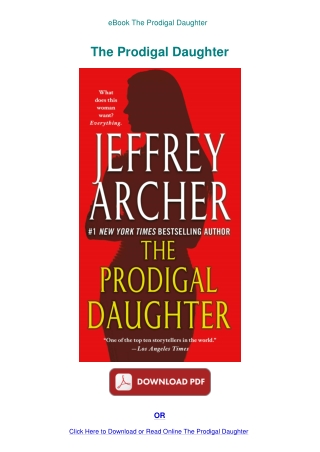 eBook The Prodigal Daughter