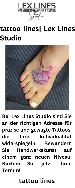 tattoo lines Lex Lines Studio
