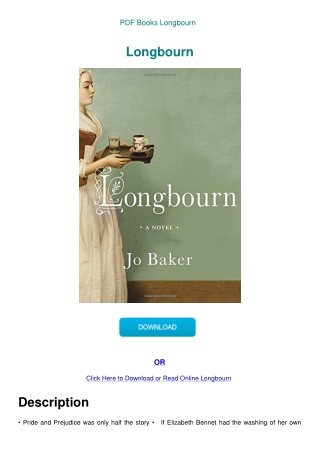 PDF Books Longbourn