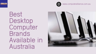 Best Desktop Computer Brands Available in Australia