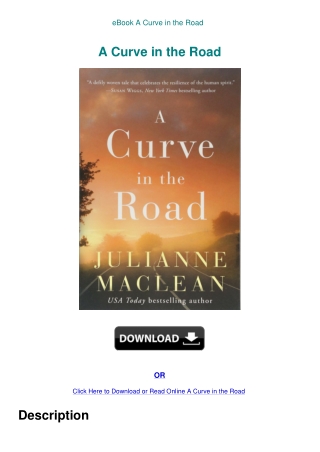 eBook A Curve in the Road