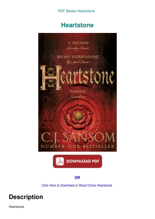 PDF Books Heartstone