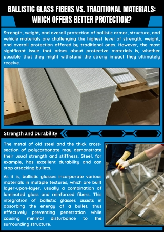 Ballistic Glass Fiber Protection Solutions