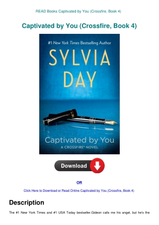 READ Books Captivated by You (Crossfire  Book 4)