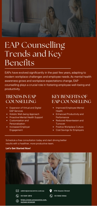 Top trends in employee assistance programs