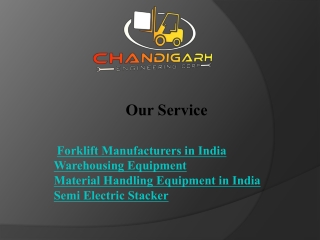Material Handling Equipment in India
