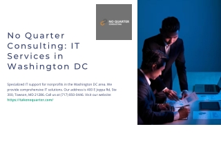 IT services Washington DC