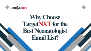 Looking to connect with top Neonatologists for business outreach, medical collab