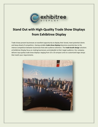 Trade Show Booth Displays 10x10