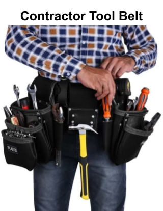 Contractor Tool Belt 2025