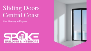 Sliding Doors Central Coast