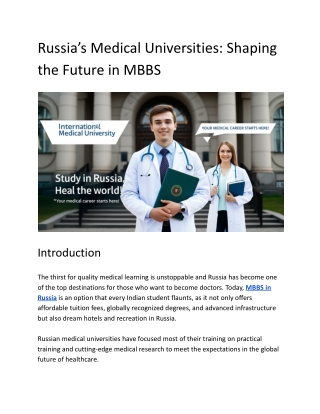 Russia’s Medical Universities_ Shaping the Future in MBBS