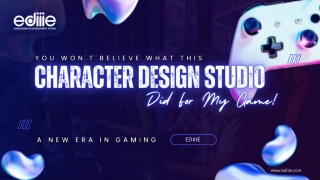 You Won't Believe What This Character Design Studio Did For My Game!