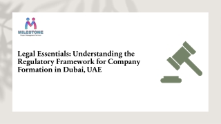 Legal Essentials: Understanding the Regulatory Framework for Company Formation i