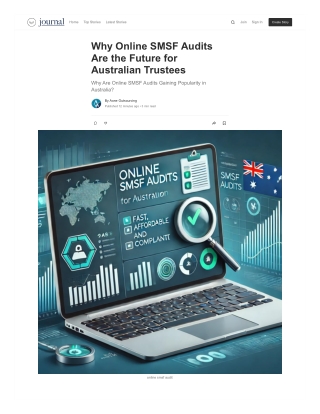 Why Online SMSF Audits Are the Future for Australian Trustees