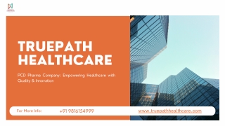 PCD Pharma Company Empowering Healthcare with Quality & Innovation