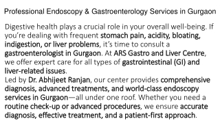 ARS Gastro & Liver Centre