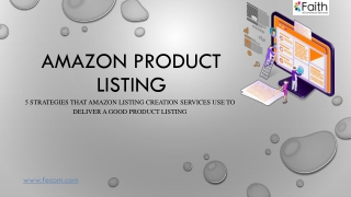 Expert Amazon Product Listing Services – Enhance Your Product Visibility and Dri