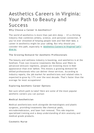 beauty schools in virginia